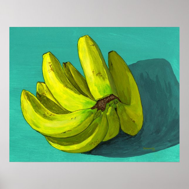 Ich bin ein Freund der Banane Poster (Vorne)