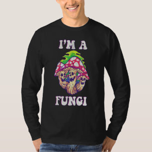 Ich bin ein Fungi-Pilz-Wortspiel-Spaß-Typ Biologie T-Shirt