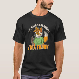 Ich bin ein Furry Fandom Cosplay Fox Furries Furso T-Shirt