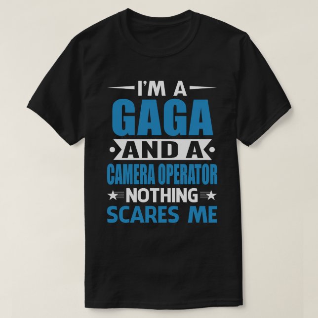 Ich bin ein GAGA und ein Kamerahersteller. T-Shirt (Design vorne)