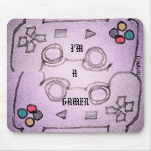 ICH BIN EIN GAMER MOUSEPAD