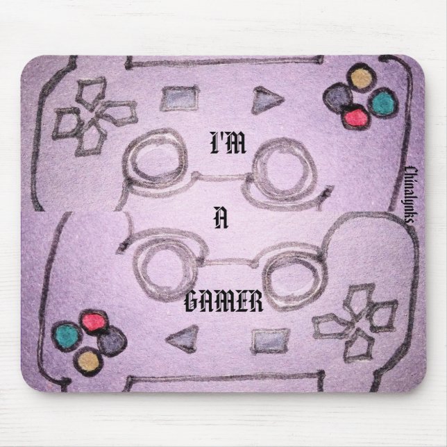 ICH BIN EIN GAMER MOUSEPAD (Vorne)