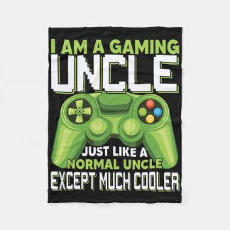 Ich bin ein Gaming-Onkel, außer viel Cooleres Game Fleecedecke