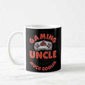 Ich bin ein Gaming Uncle Gamer Video-Controller Kaffeetasse