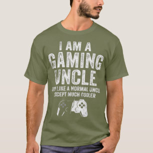 Ich bin ein Gaming Uncle Video Gamer Geschenkvideo T-Shirt