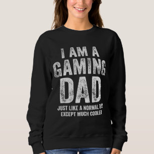 Ich bin ein Gaming-Vater Video Gamer Daddy gibt Vi Sweatshirt