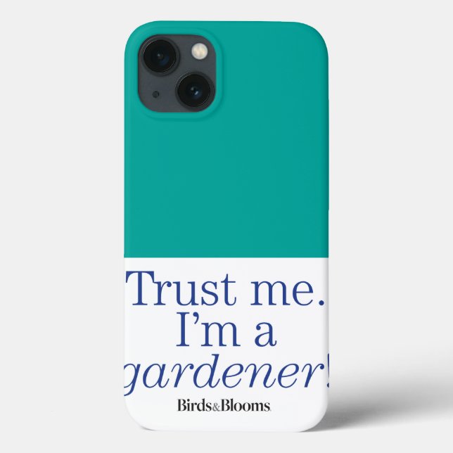 Ich bin ein Gärtner Case-Mate iPhone Hülle (Rückseite)