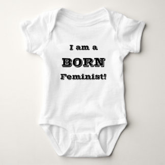 Ich bin ein Geborener Feminist Baby Strampler