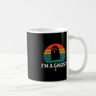 Ich bin ein Geist Lustige Sprüche Vintage Hallowee Kaffeetasse