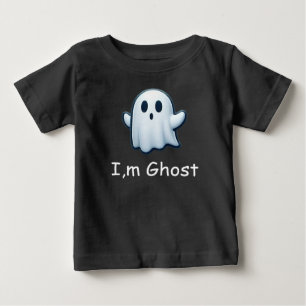 Ich bin ein Geist-T-Shirt Lustiger Halloween-Gei Baby T-shirt