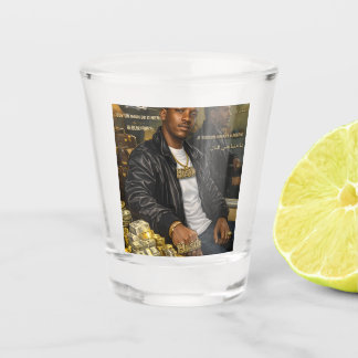 ICH BIN EIN GELDMAGNET SHOTGLAS SCHNAPSGLAS