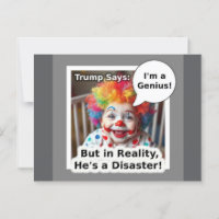 Ich bin ein genialer Baby Clown Cartoon