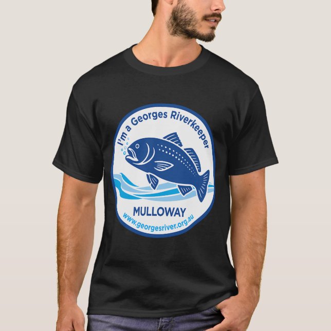 Ich bin ein Georges Riverkeeper - Mulloway T-Shirt (Vorderseite)