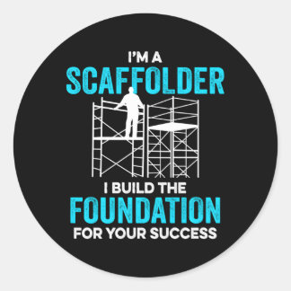 Ich bin ein Gerüst, den ich für Ihre Runder Aufkleber