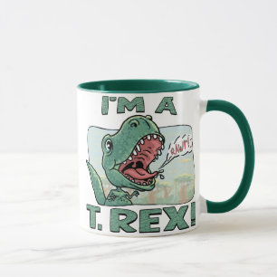 Ich bin ein Geschenk-Ideen T. Rex Dinosaur Tasse