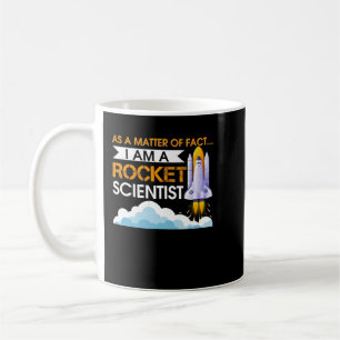 Ich bin ein Geschenk von Rocket Scientist Aerospac Kaffeetasse