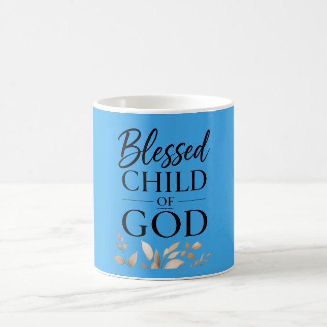 Ich bin ein gesegnetes Kind Gottes Kaffeetasse (Mittel)