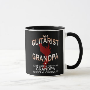 Ich bin ein Gitarrengroßvater... Tasse