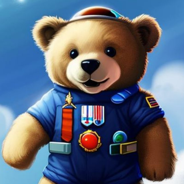 Ich bin ein glücklicher Bären-T - Shirt (Von Creator hochgeladen)