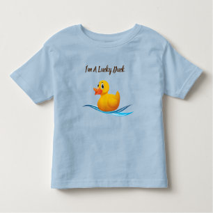 Ich bin ein glücklicher Duck-Kleinkind-T - Shirt