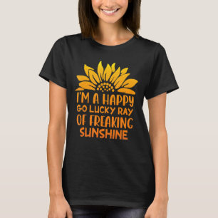 Ich bin ein glücklicher, glücklicher, glücklicher T-Shirt