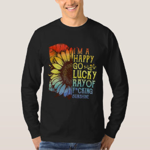 Ich bin ein glücklicher glücklicher Go-Glücksbring T-Shirt