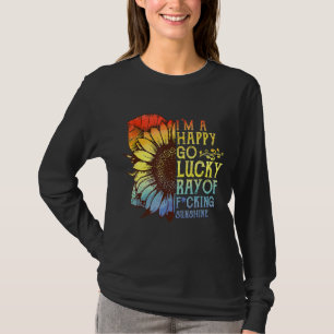 Ich bin ein glücklicher glücklicher Go-Glücksbring T-Shirt