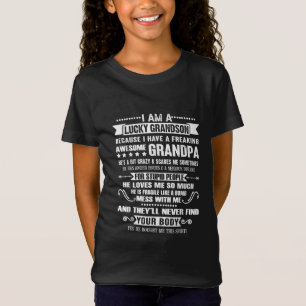 Ich bin ein glücklicher Grandson, weil ich Opa Pha T-Shirt