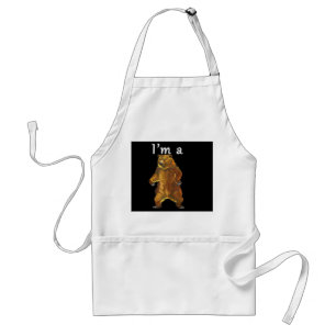 Ich bin ein Grizzlybär und Braunbären Schürze