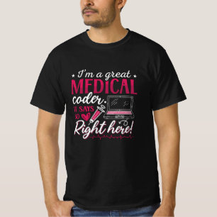 Ich bin ein großartiger ICD-Programmierer für Ärzt T-Shirt