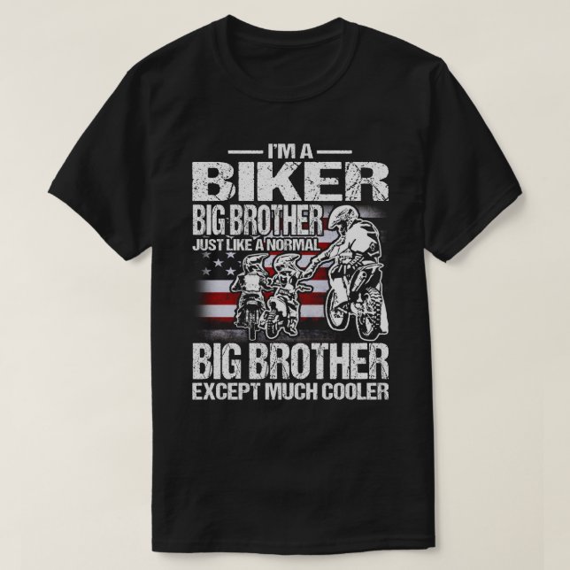 Ich bin ein großer Biker, genau wie eine normale g T-Shirt (Design vorne)
