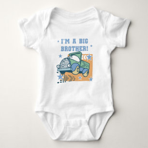Ich bin ein großer Bruder - Lkw-Hemden und Geschen Baby Strampler