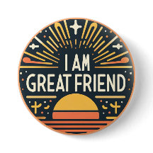 Ich bin ein großer Freund-Button
