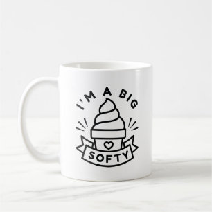 Ich bin ein großer Softy Kaffeetasse