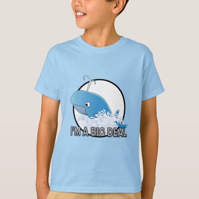 Ich bin ein großer T - Shirt - ein Kinderspiel (Vorderseite)