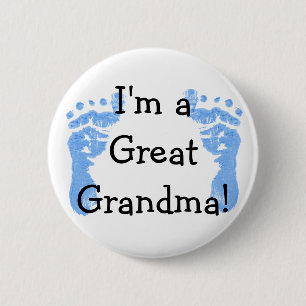 Ich bin ein großes Oma! Button