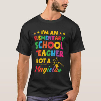 Ich bin ein Grundschullehrer, der sich von hinten T-Shirt