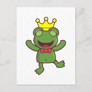 Ich bin ein Grüner Frosch Postkarte