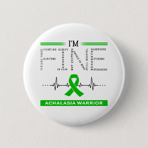 Ich bin ein guter Achalasia-Krieger Button