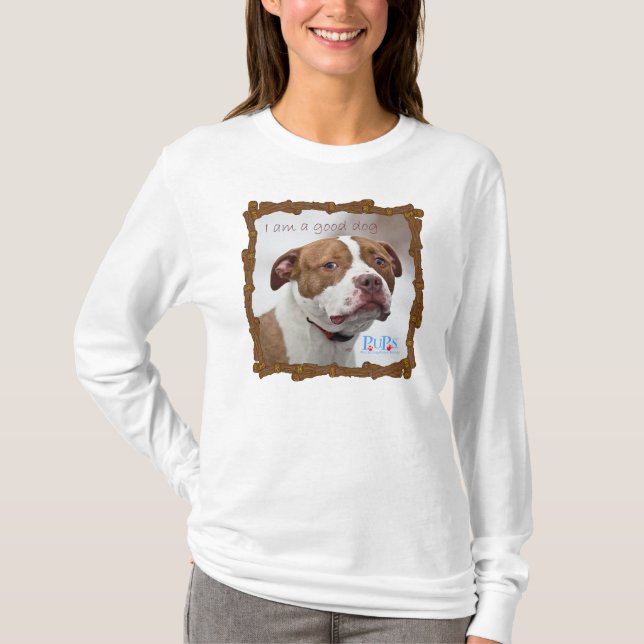 Ich bin ein guter Hund T-Shirt (Vorderseite)