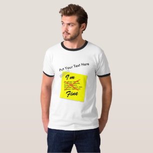 Ich bin ein guter Post-it-Hinweis T-Shirt