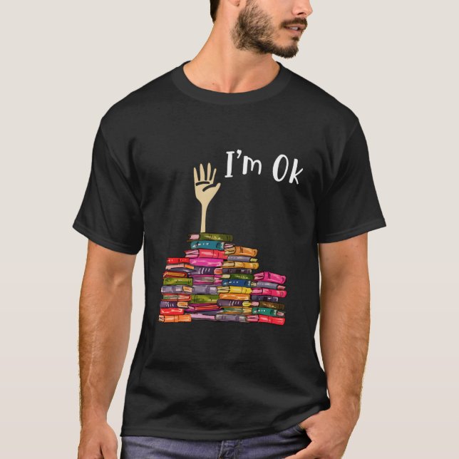 Ich bin ein gutes Buch T-Shirt (Vorderseite)