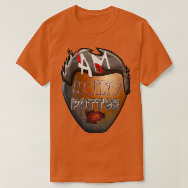 Ich bin ein HAIRY Potter Töpferei T-Shirt (Design vorne)