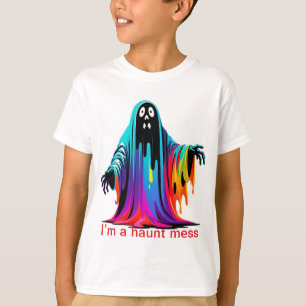 Ich bin ein haunt, bunt, trockenes Geisterhaus T-Shirt