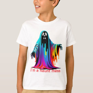 Ich bin ein haunt, bunt, trockenes Geisterhaus T-Shirt