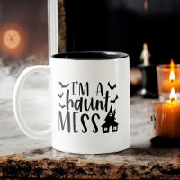 Ich bin ein Haunt Mess Funny Womens Halloween