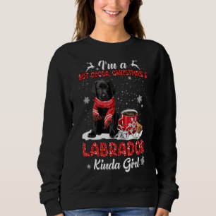Ich bin ein heißer Kakao Xmas Weihnachten und Hund Sweatshirt