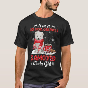 Ich bin ein heißes Kakao Weihnachten und Hund Kind T-Shirt