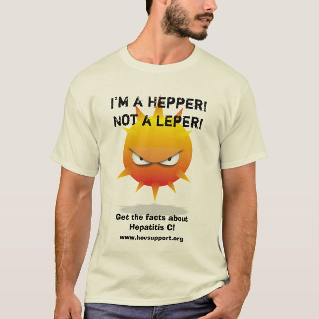 Ich bin ein Hepper! Nicht ein Aussätziger! T-Shirt (Vorderseite)