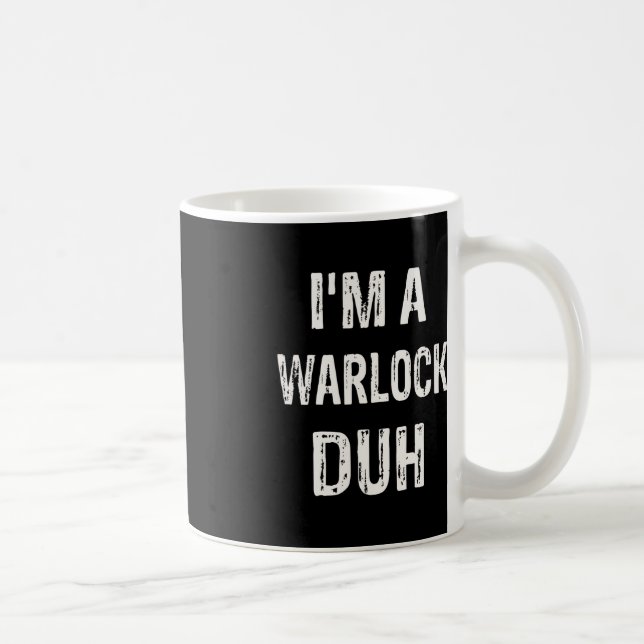 Ich bin ein HexenmeisterduhenkKostüm Kaffeetasse (Rechts)